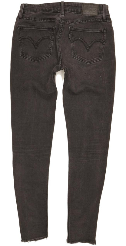 Levi's 535 Women Black Skinny Slim Stretch Jeans W29 L28