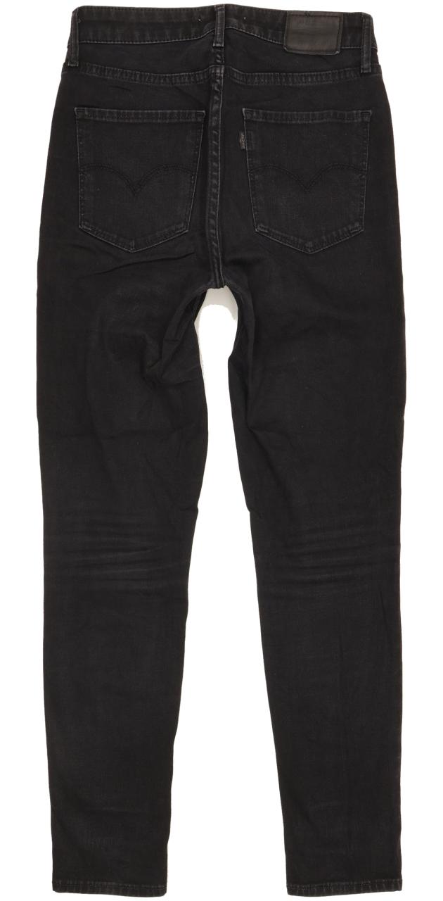 Levi's 721 Women Black Skinny Slim Stretch Jeans W27 L28