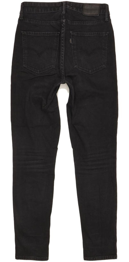 Levi's 721 Women Black Skinny Slim Stretch Jeans W27 L28