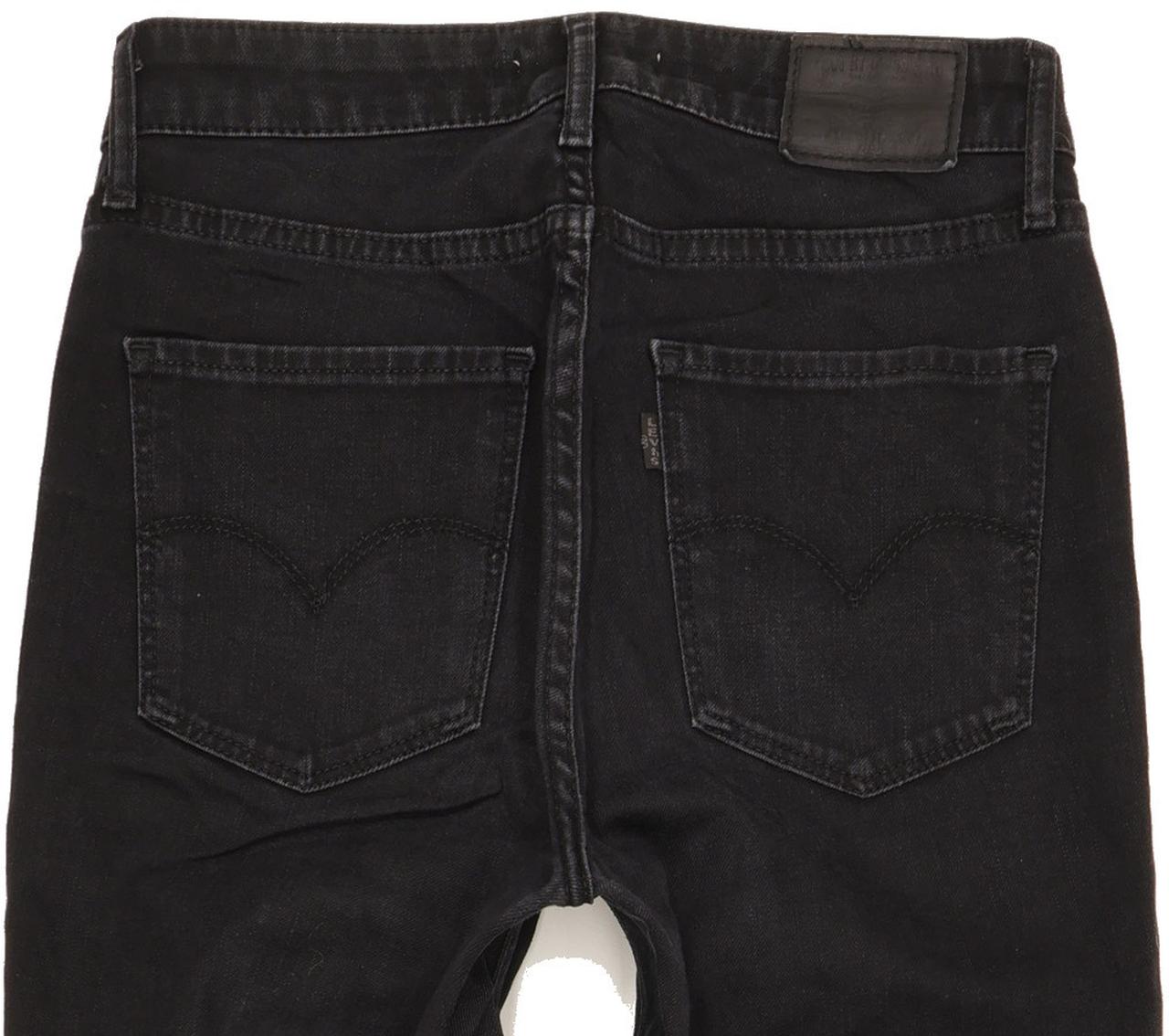 Levi's 721 Women Black Skinny Slim Stretch Jeans W27 L28
