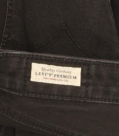 Levi's 721 Women Black Skinny Slim Stretch Jeans W27 L28