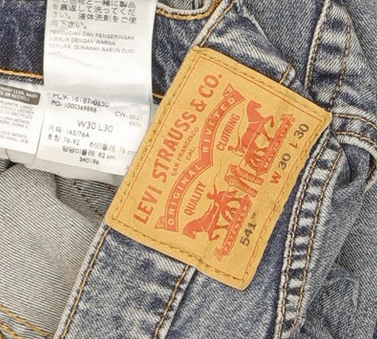 Levi's 541 Men Blue Straight Slim Jeans W30 L29