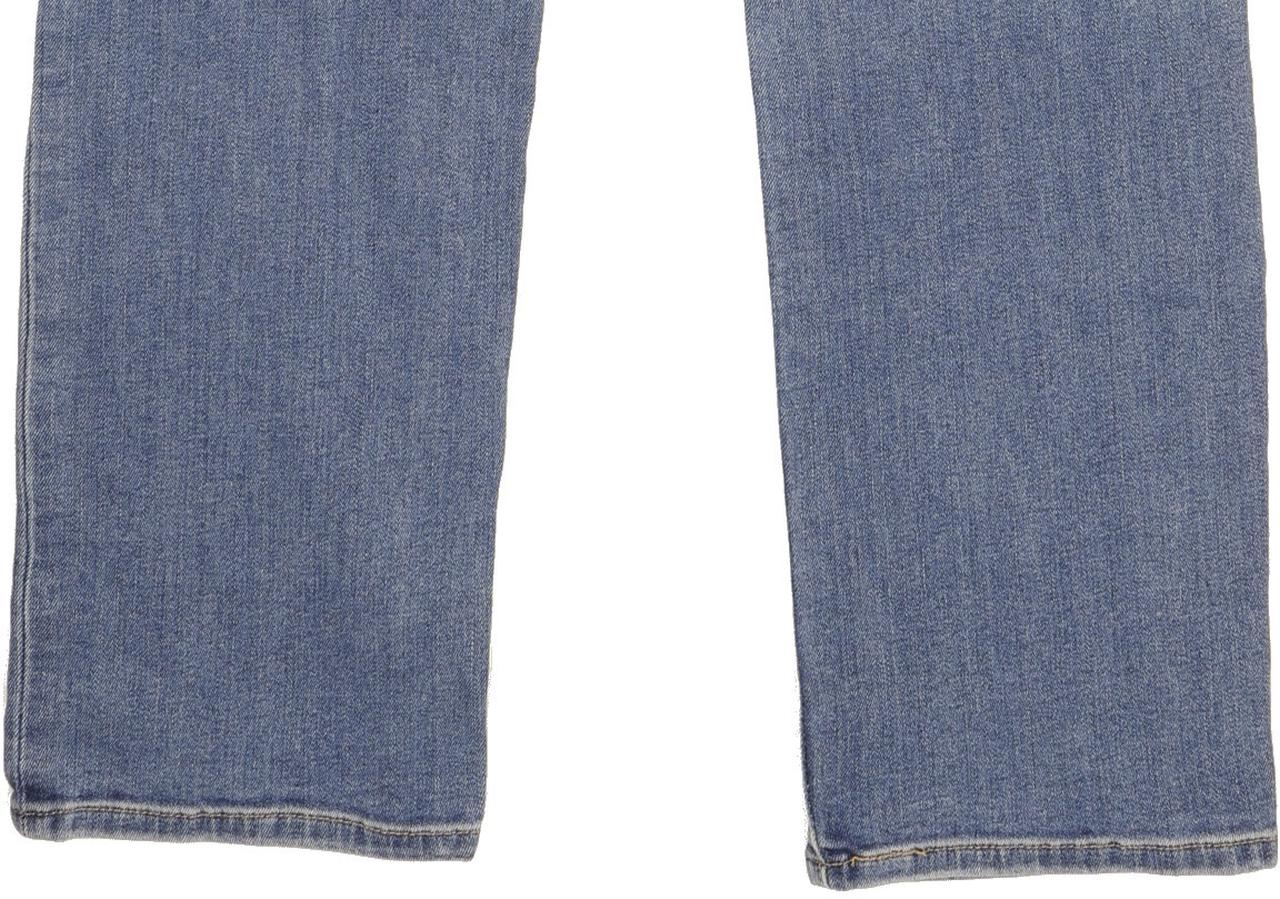 Levi's 714 Men Blue Straight Slim Stretch Jeans W29 L34