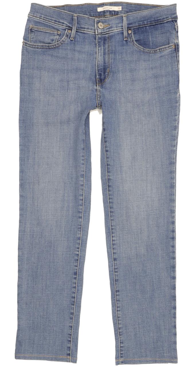 Levi's Slimming Women Blue Straight Slim Stretch Jeans W30 L29
