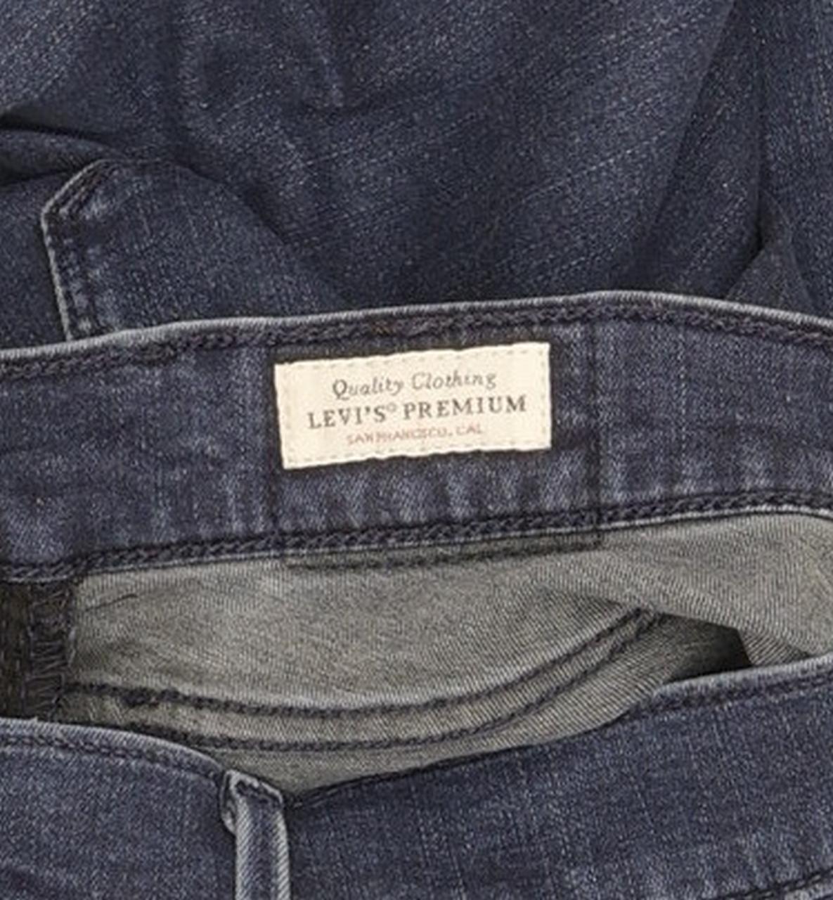 Levi's 710 Super Women Blue Skinny Slim Stretch Jeans W27 L30