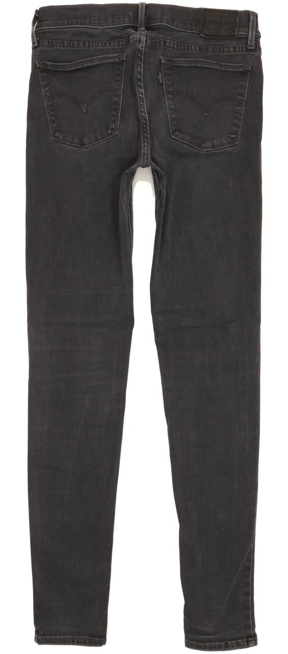 Levi's 710 Super Women Navy Skinny Slim Stretch Jeans W29 L32
