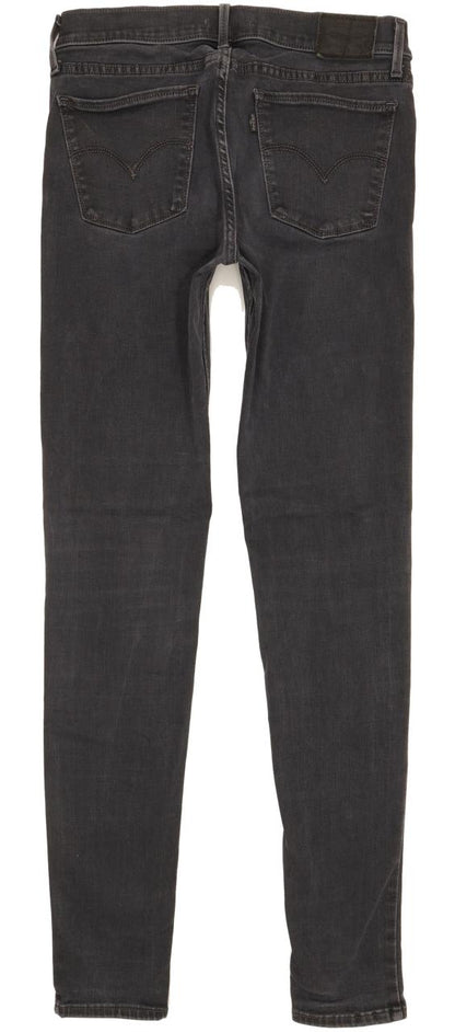 Levi's 710 Super Women Navy Skinny Slim Stretch Jeans W29 L32
