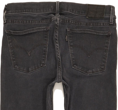 Levi's 710 Super Women Navy Skinny Slim Stretch Jeans W29 L32