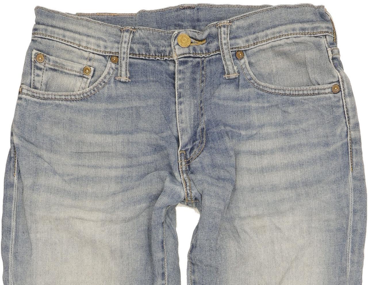 Levi's 511 Men Blue Straight Slim Stretch Jeans W30 L31