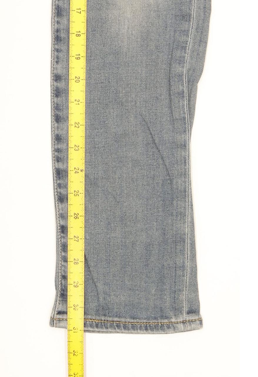 Levi's 511 Men Blue Straight Slim Stretch Jeans W30 L31