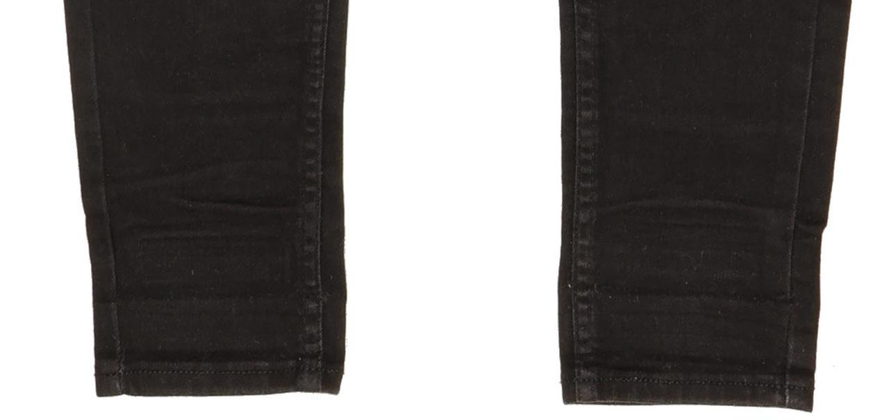 Levi's 710 Super Women Black Skinny Slim Stretch Jeans W27 L29