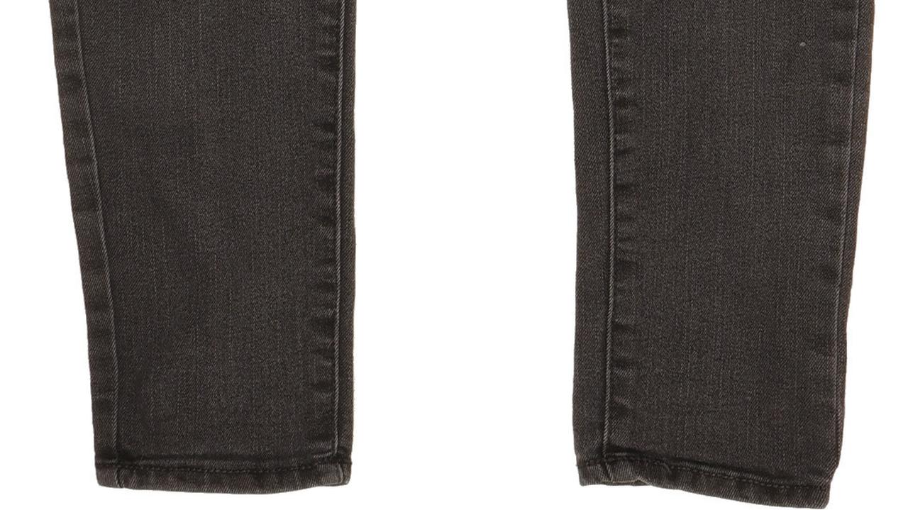 Levi's 720 Kids Women Black Skinny Slim Stretch Jeans W24 L31