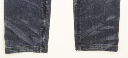 G-Star Midge Sculpted Women Blue Skinny Slim Stretch Jeans W27 L30