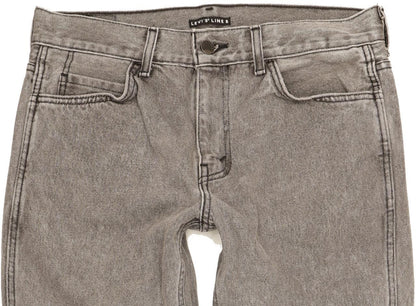 Diesel Line 8 Men Grey Straight Slim Jeans W32 L31