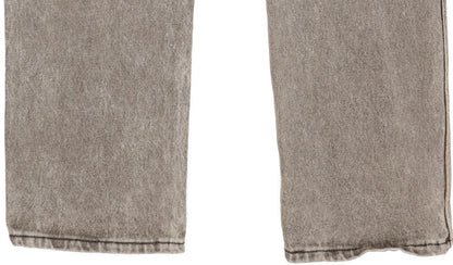 Diesel Line 8 Men Grey Straight Slim Jeans W32 L31