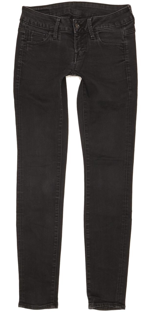 G-Star Women Black Skinny Slim Stretch Jeans W25 L29