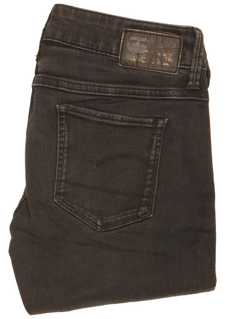 G-Star Women Black Skinny Slim Stretch Jeans W25 L29