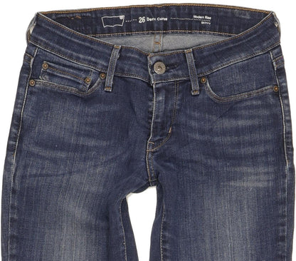 Levi's Demi Curve Women Blue Skinny Slim Stretch Jeans W26 L31
