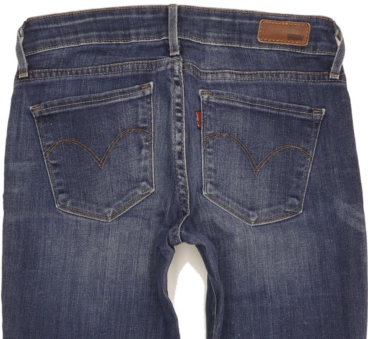 Levi's Demi Curve Women Blue Skinny Slim Stretch Jeans W26 L31