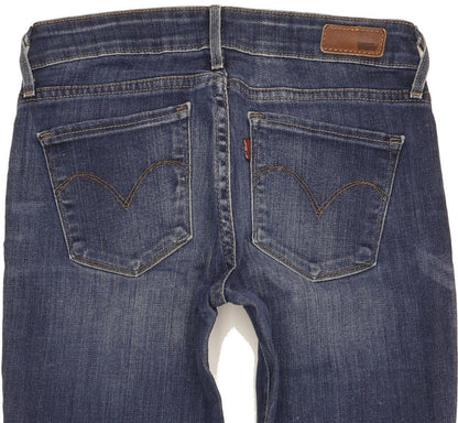 Levi's Demi Curve Women Blue Skinny Slim Stretch Jeans W26 L31