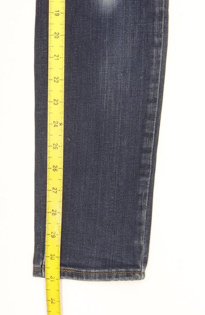 Levi's Demi Curve Women Blue Skinny Slim Stretch Jeans W26 L31