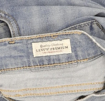 Levi's Women Blue Skinny Slim Stretch Jeans W27 L27