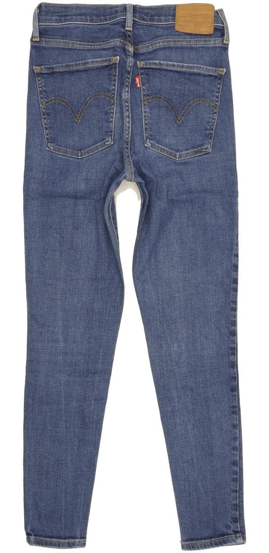 Levi's Mile Women Blue Skinny Slim Stretch Jeans W28 L27