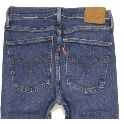 Levi's Mile Women Blue Skinny Slim Stretch Jeans W28 L27