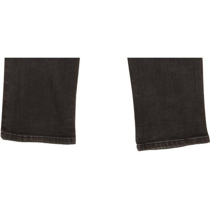 Levi's 712 Women Black Straight Slim Stretch Jeans W25 L29