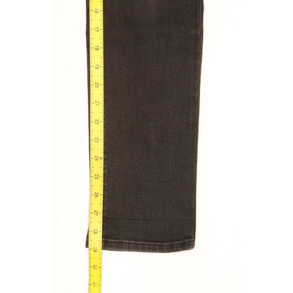 Levi's 712 Women Black Straight Slim Stretch Jeans W25 L29