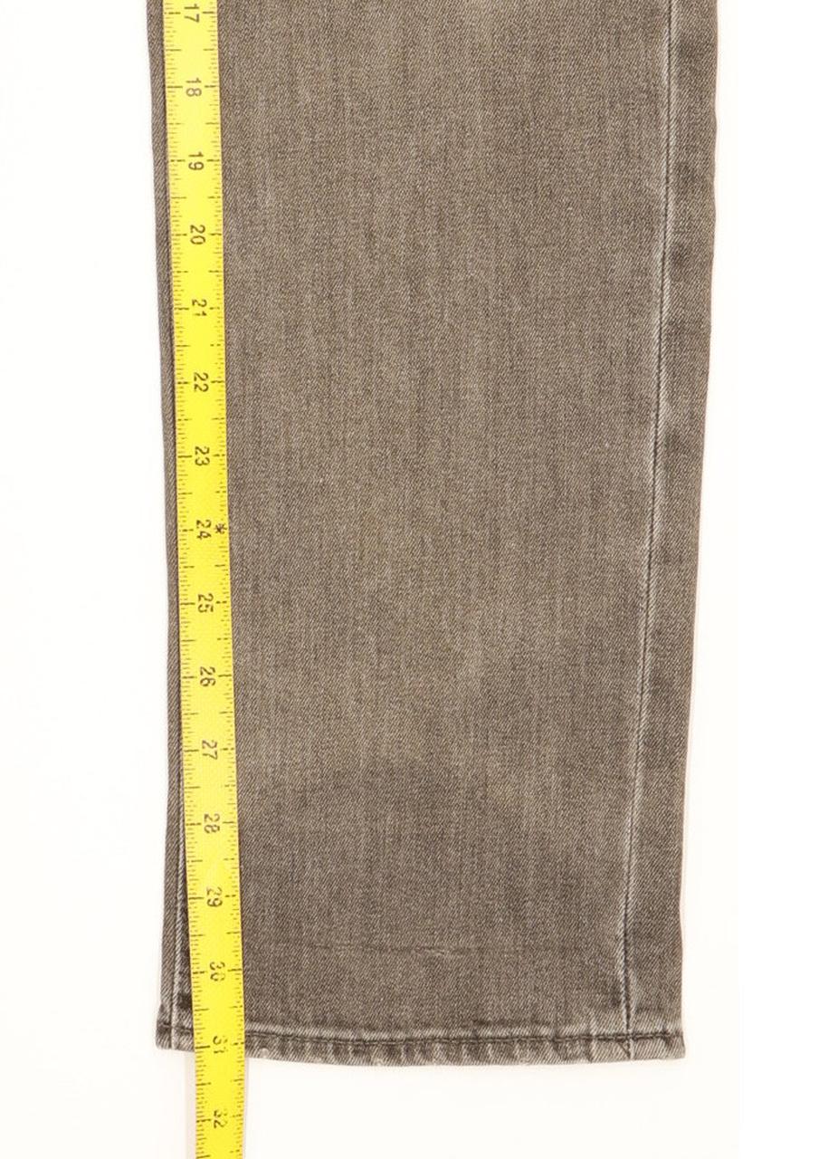 Levi's 511 Men Grey Straight Slim Stretch Jeans W32 L31