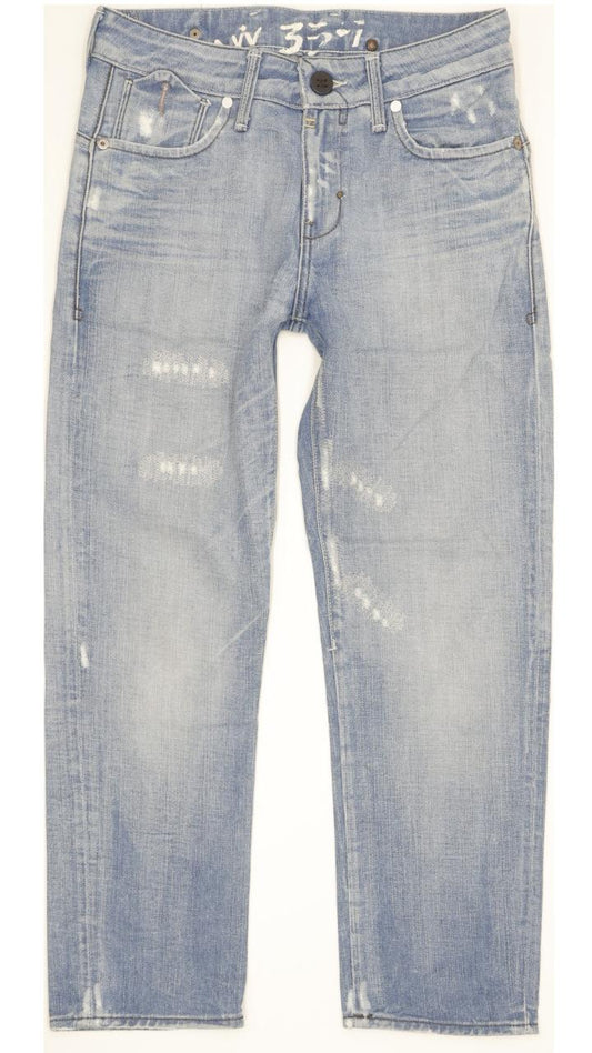 G-Star Corvet Kate Women Blue Tapered Loose Jeans W24 L28
