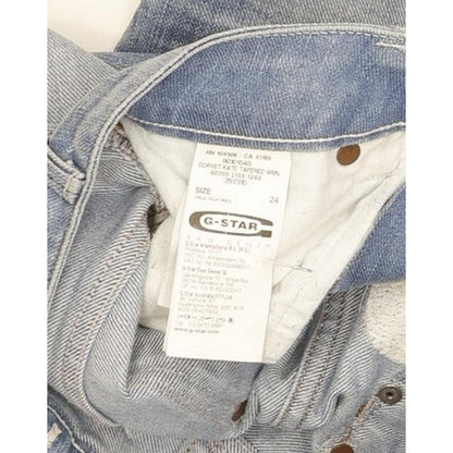 G-Star Corvet Kate Women Blue Tapered Loose Jeans W24 L28