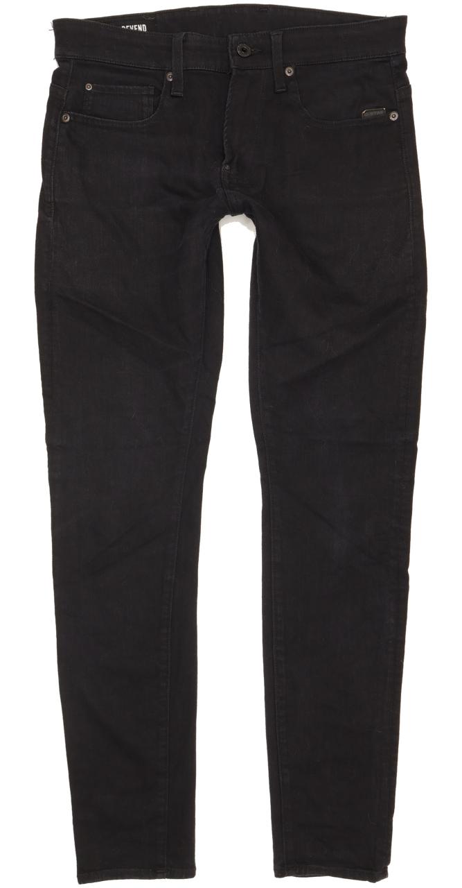 G-Star Revend Men Black Skinny Slim Stretch Jeans W30 L32