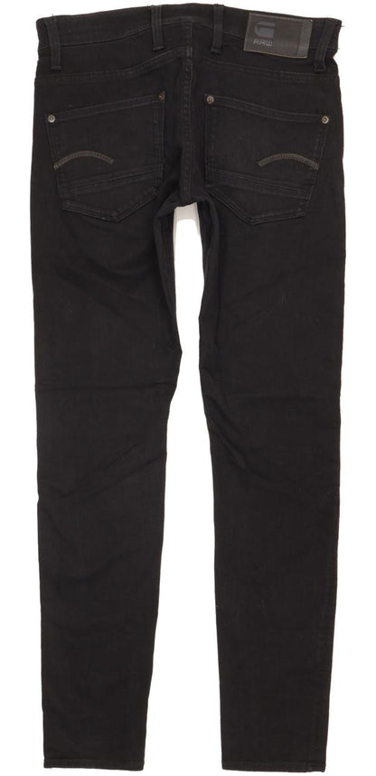 G-Star Revend Men Black Skinny Slim Stretch Jeans W30 L32