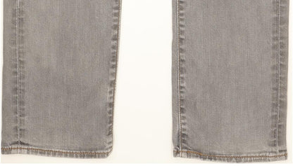 Levi's Men Grey Straight Regular Stretch Jeans W31 L32