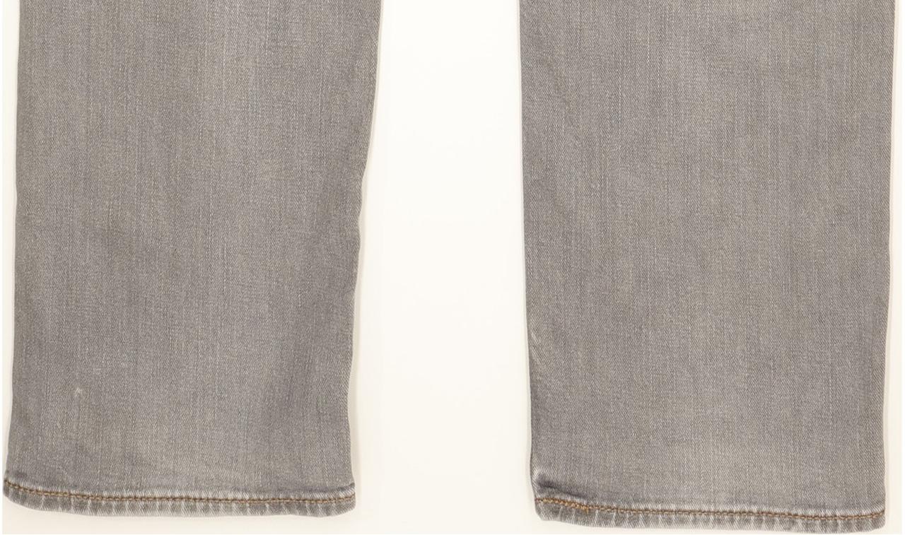 Levi's Men Grey Straight Regular Stretch Jeans W31 L32