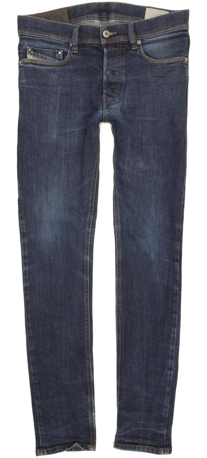 Diesel Tepphar Men Blue Tapered Slim Stretch Jeans W30 L32