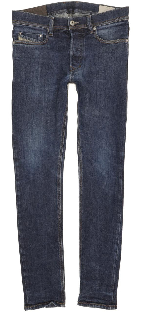 Diesel Tepphar Men Blue Tapered Slim Stretch Jeans W30 L32