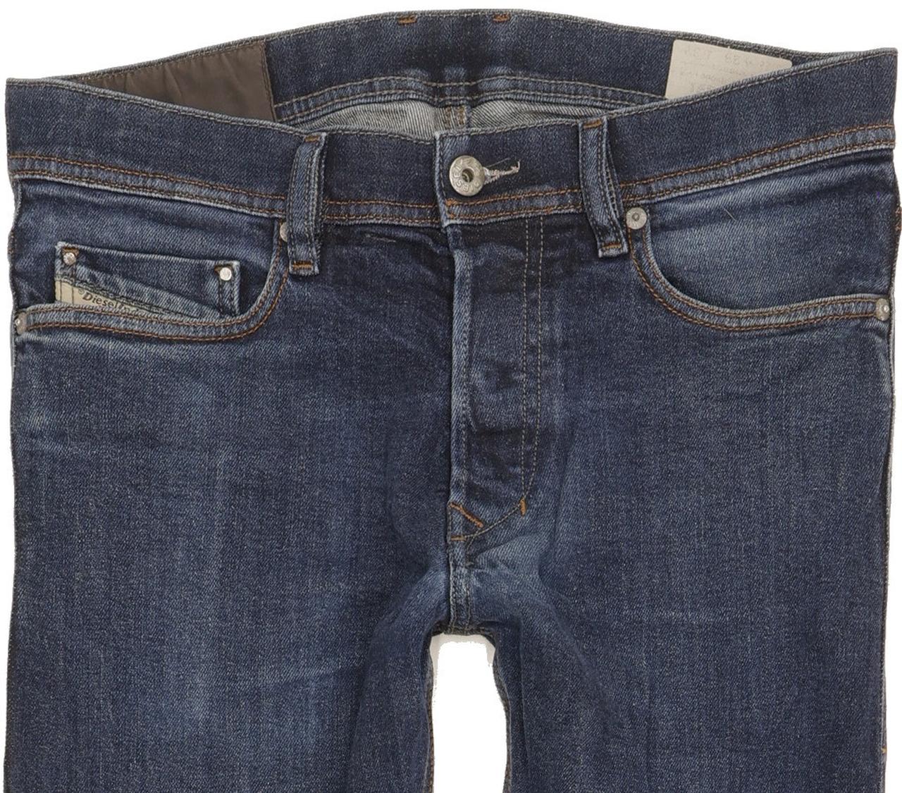 Diesel Tepphar Men Blue Tapered Slim Stretch Jeans W30 L32
