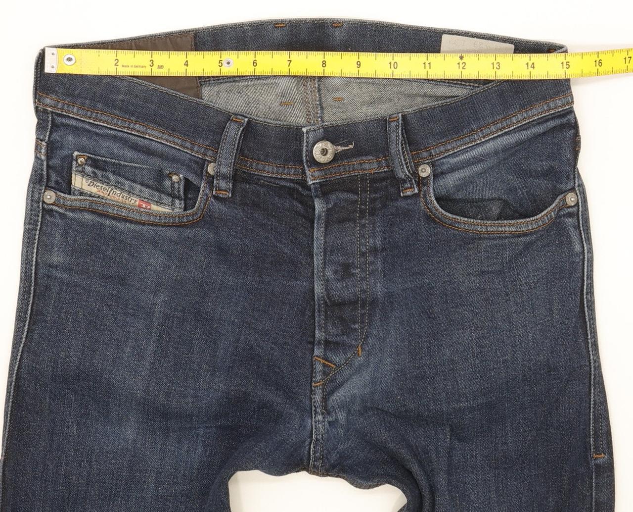 Diesel Tepphar Men Blue Tapered Slim Stretch Jeans W30 L32