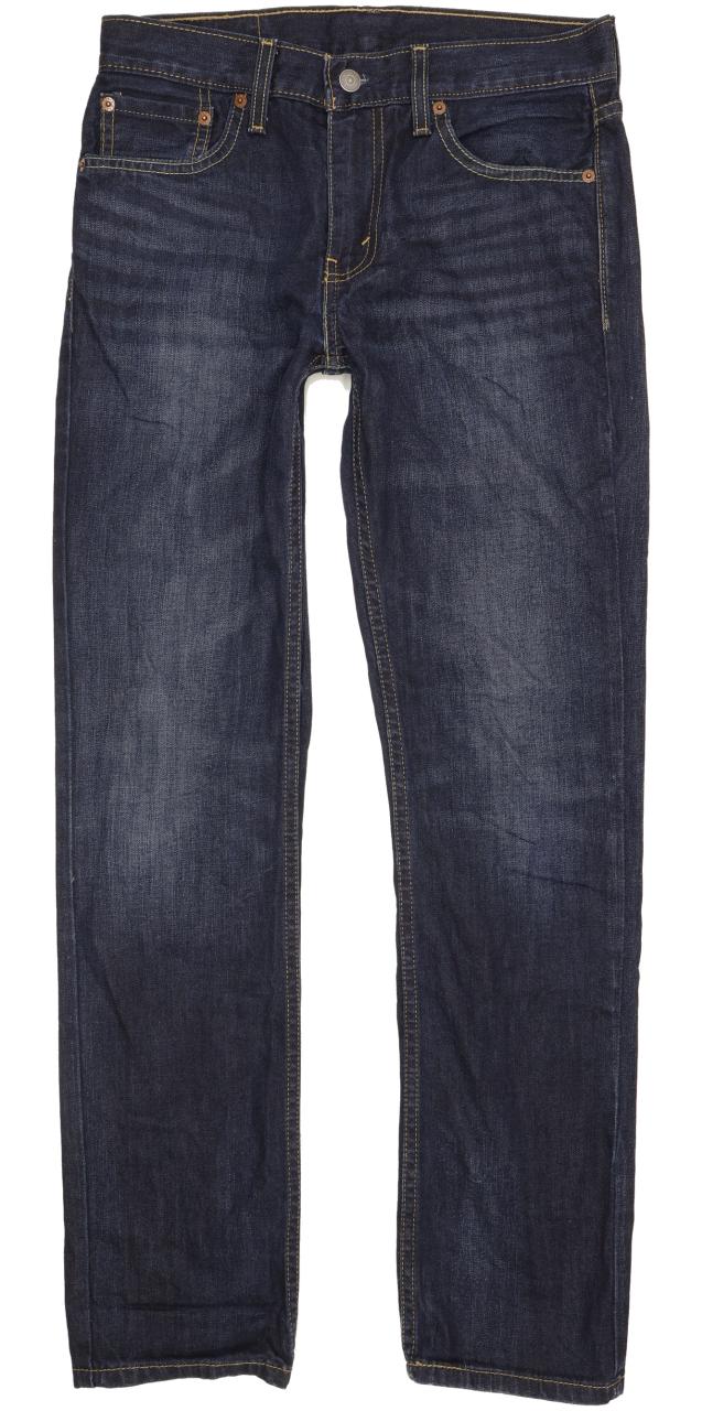 Levi's 511 Men Blue Straight Slim Jeans W30 L31