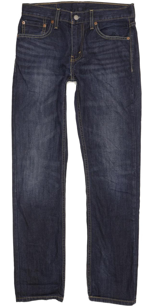 Levi's 511 Men Blue Straight Slim Jeans W30 L31
