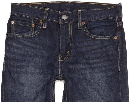 Levi's 511 Men Blue Straight Slim Jeans W30 L31