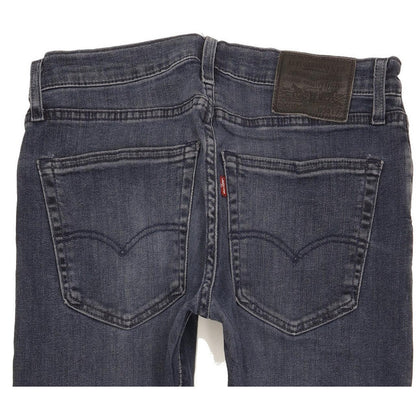 Levi's 512 Men Blue Tapered Slim Stretch Jeans W30 L31