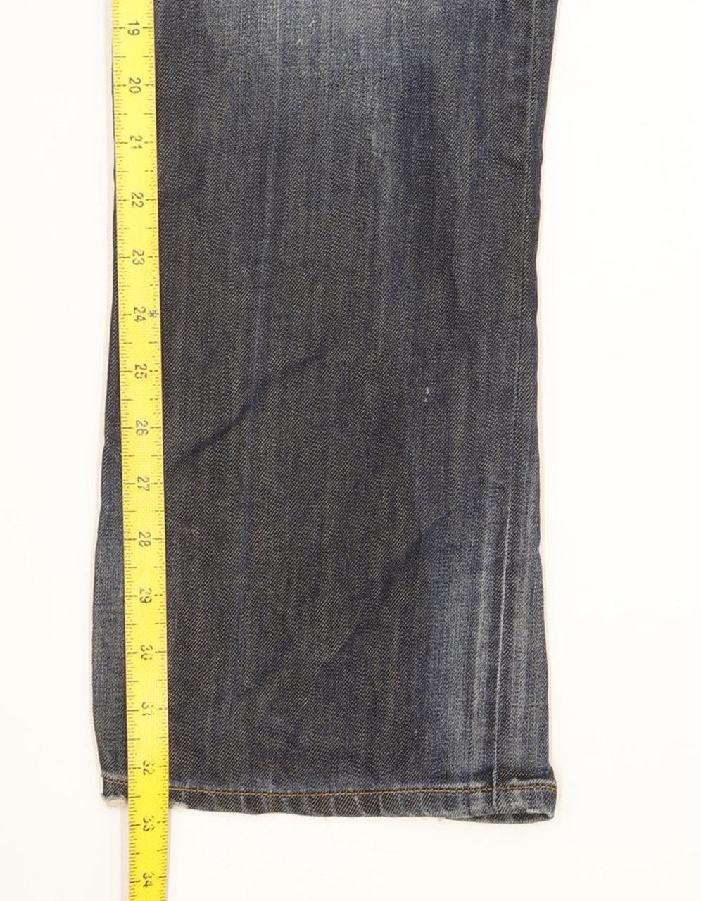 G-Star Bullit Men Blue Straight Loose Jeans W31 L33
