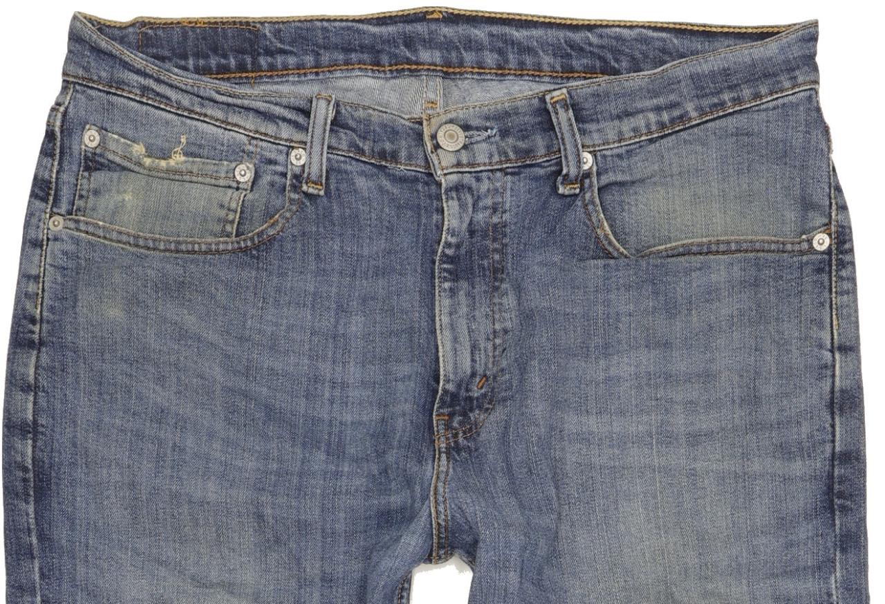 Levi's 751 Men Blue Straight Regular Stretch Jeans W34 L32