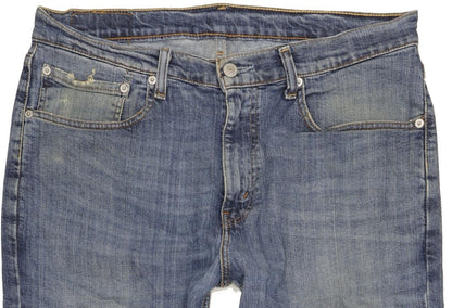 Levi's 751 Men Blue Straight Regular Stretch Jeans W34 L32