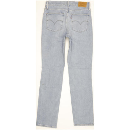 Levi's 724 Women Blue Straight Slim Stretch Jeans W27 L30