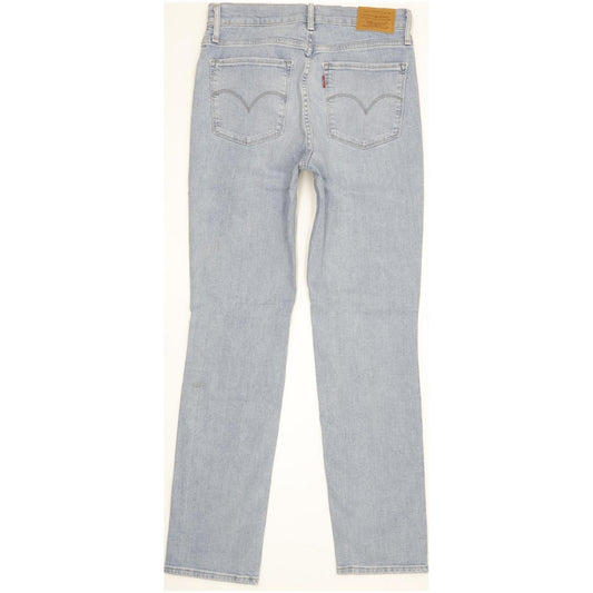 Levi's 724 Women Blue Straight Slim Stretch Jeans W27 L30